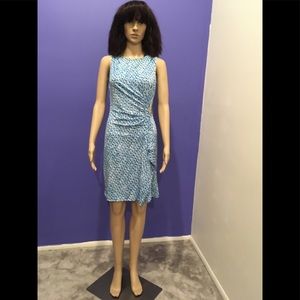 Michael Kors studded summer blue wrap pattern
